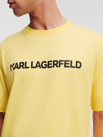 T-Shirt Karl Lagerfeld en jaune