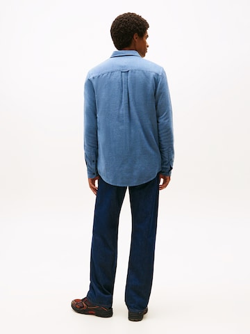 Tommy Jeans Regular Fit Hemd in Blau