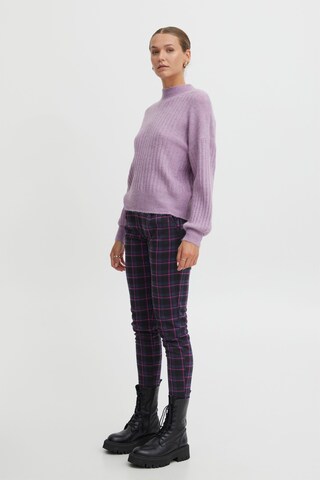 ICHI Regular Chino trousers 'Kate' in Blue