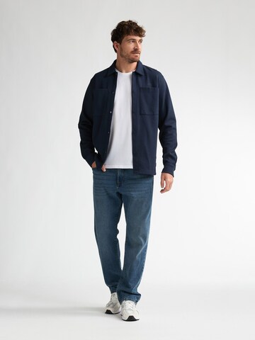 PETROL INDUSTRIES MEN Regular fit Overhemd 'Camino' in Blauw