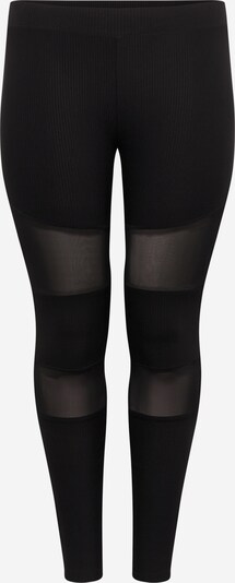 Urban Classics Curvy Leggings en noir, Vue avec produit