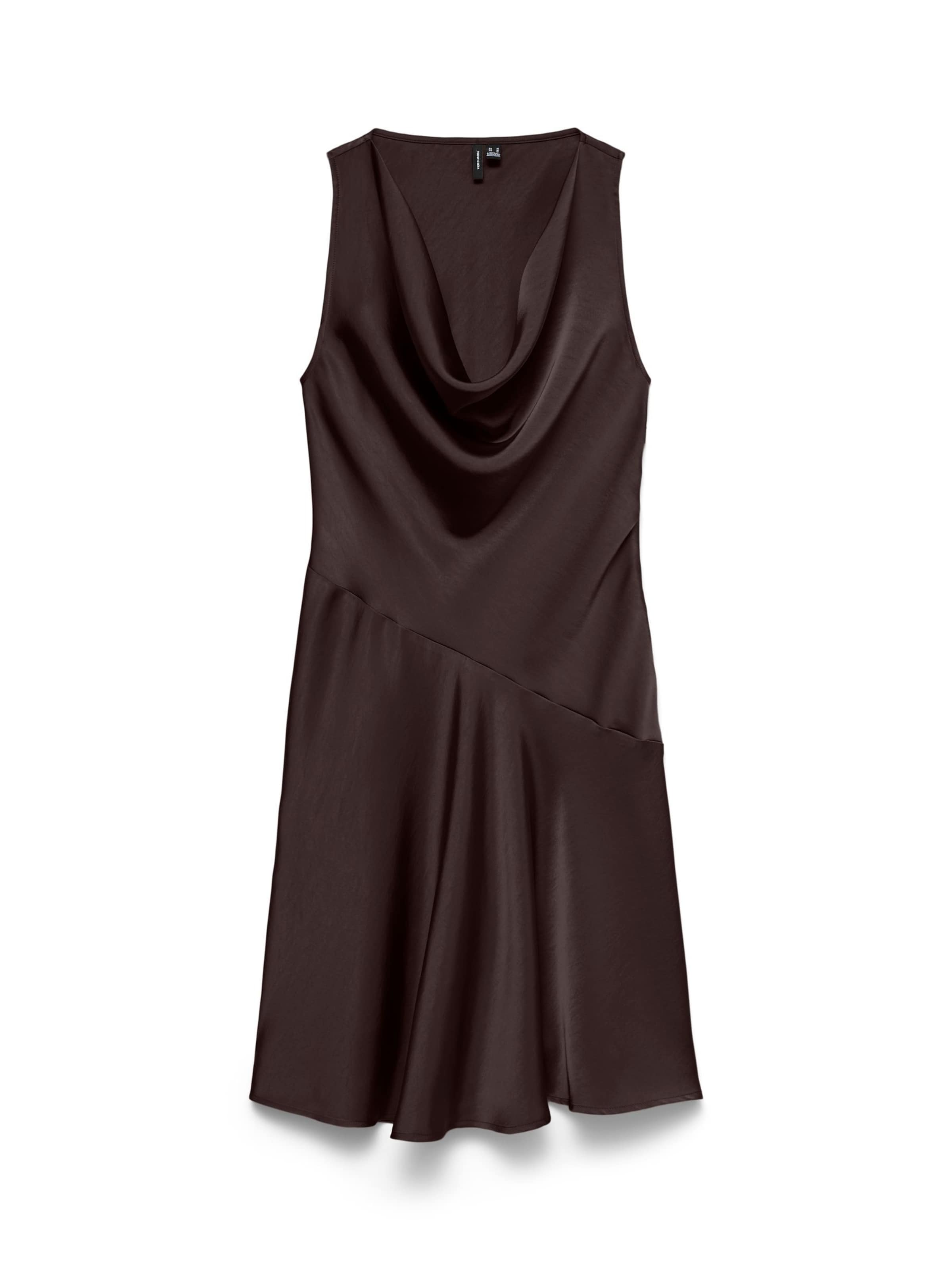 VERO MODA - Vestido en marrón: frente