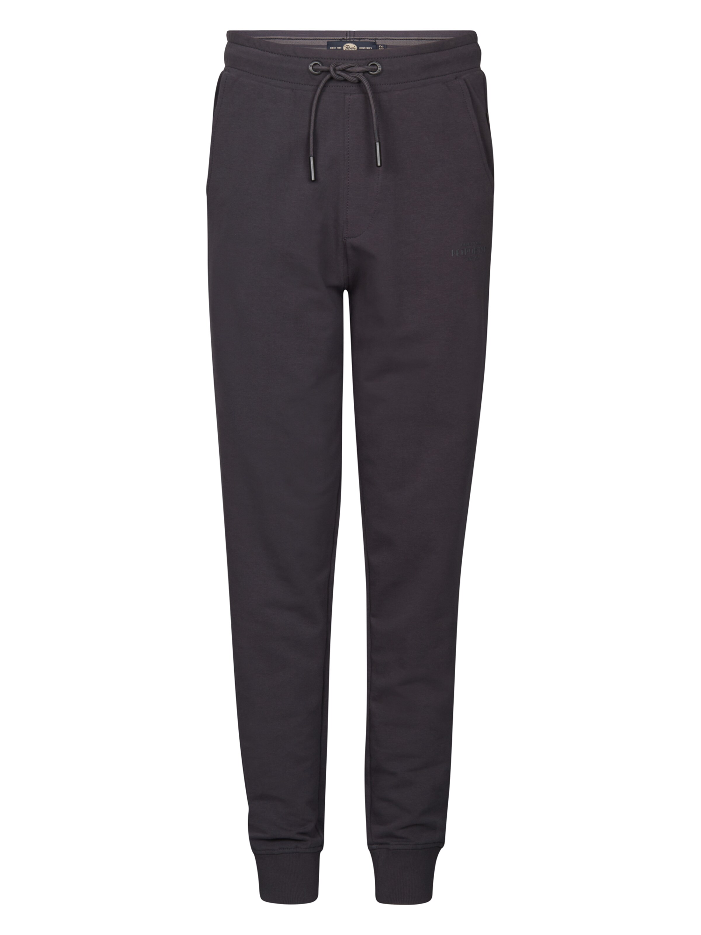 Petrol Industries Tapered Trousers 'Atlantic' in Grey: front