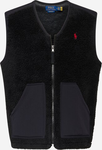 Polo Ralph Lauren Vest in Black: front