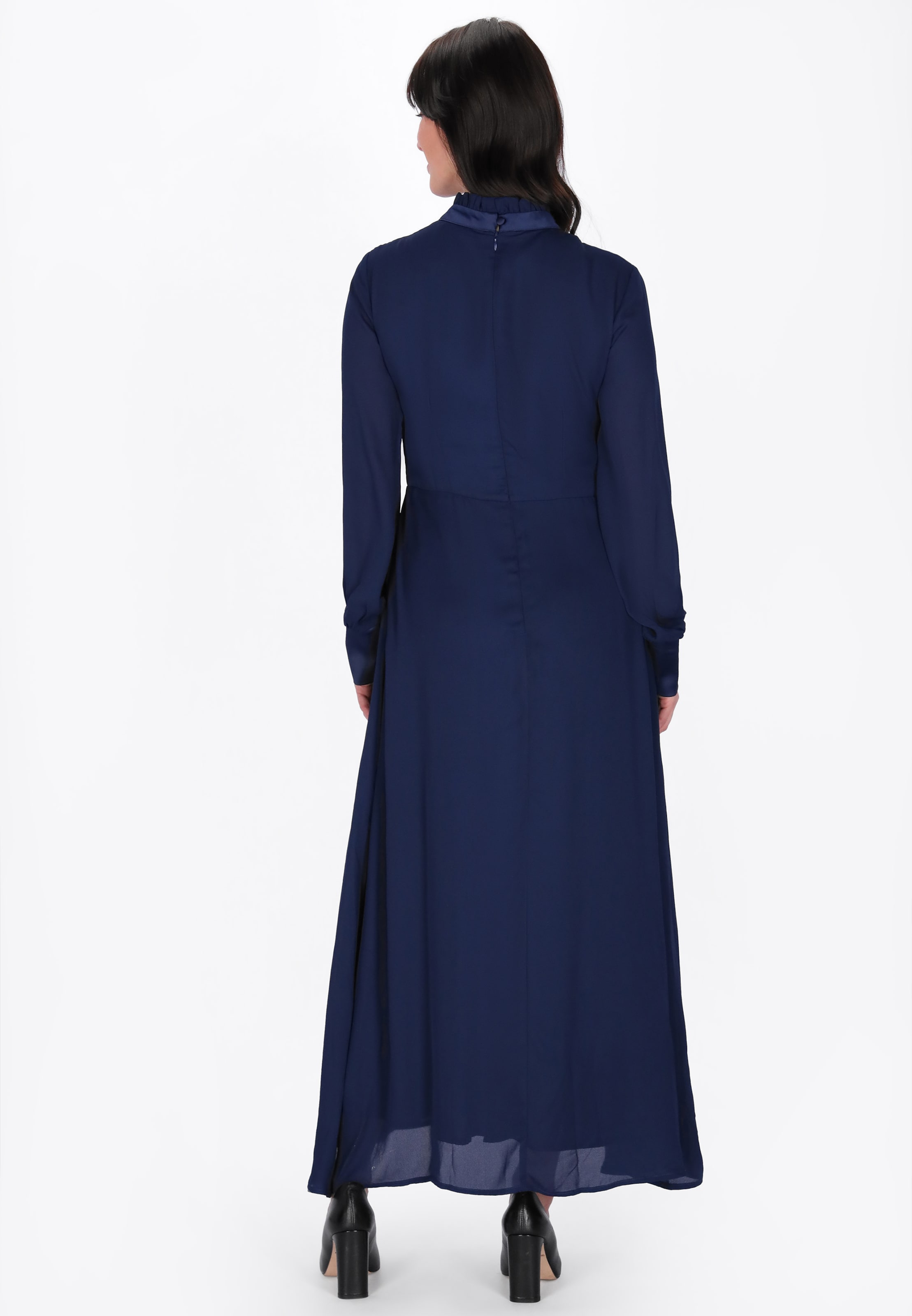 Robe 'Elegant' usha BLACK LABEL en bleu