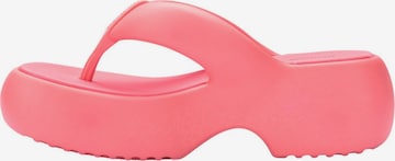 MELISSA Sandal 'FREE FUZZY' in Pink: front