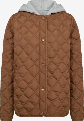 Veste mi-saison ' SC ' Soyaconcept en orange : devant