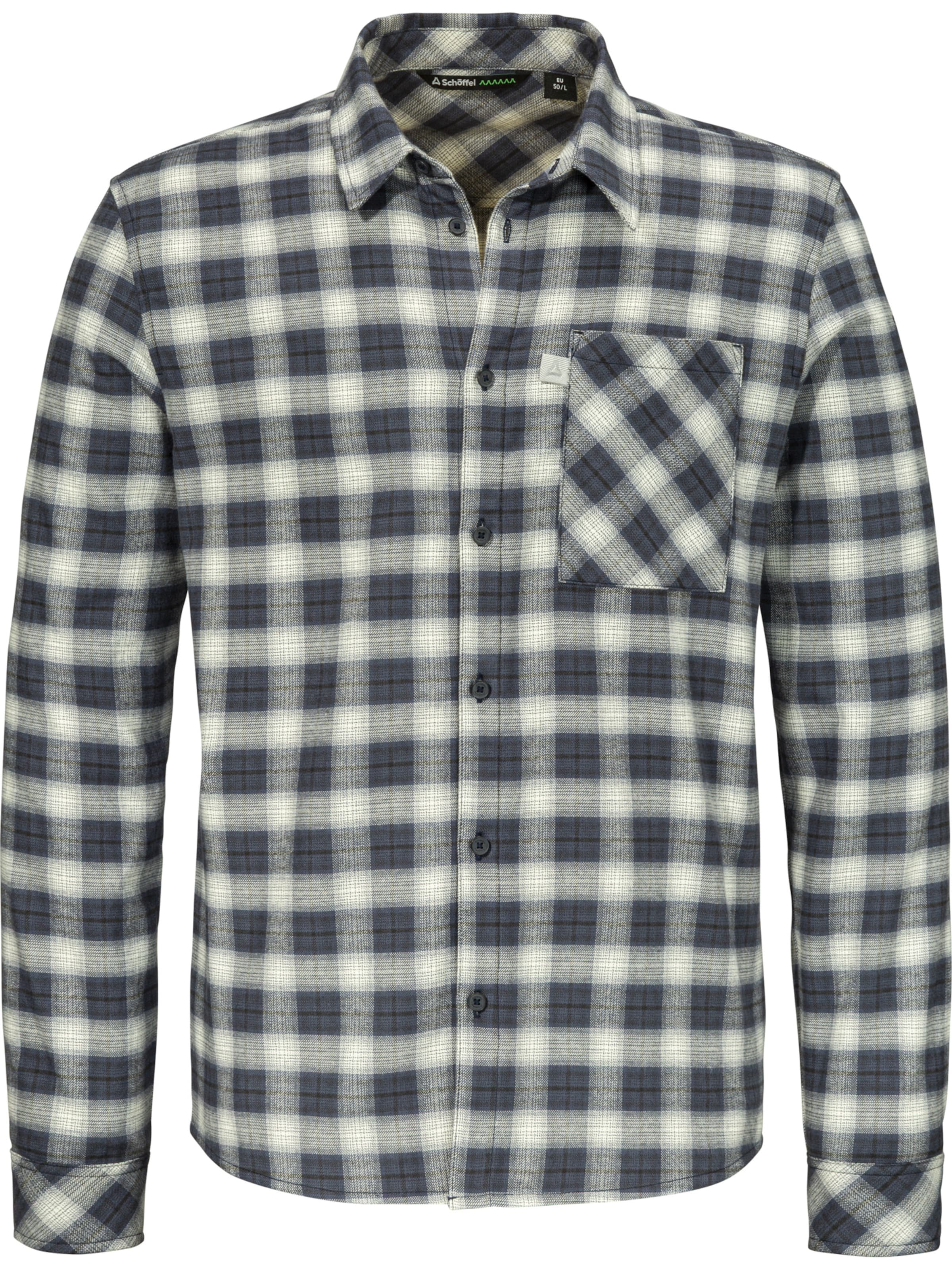 Coupe regular Chemise fonctionnelle Schöffel en mélange de couleurs : devant