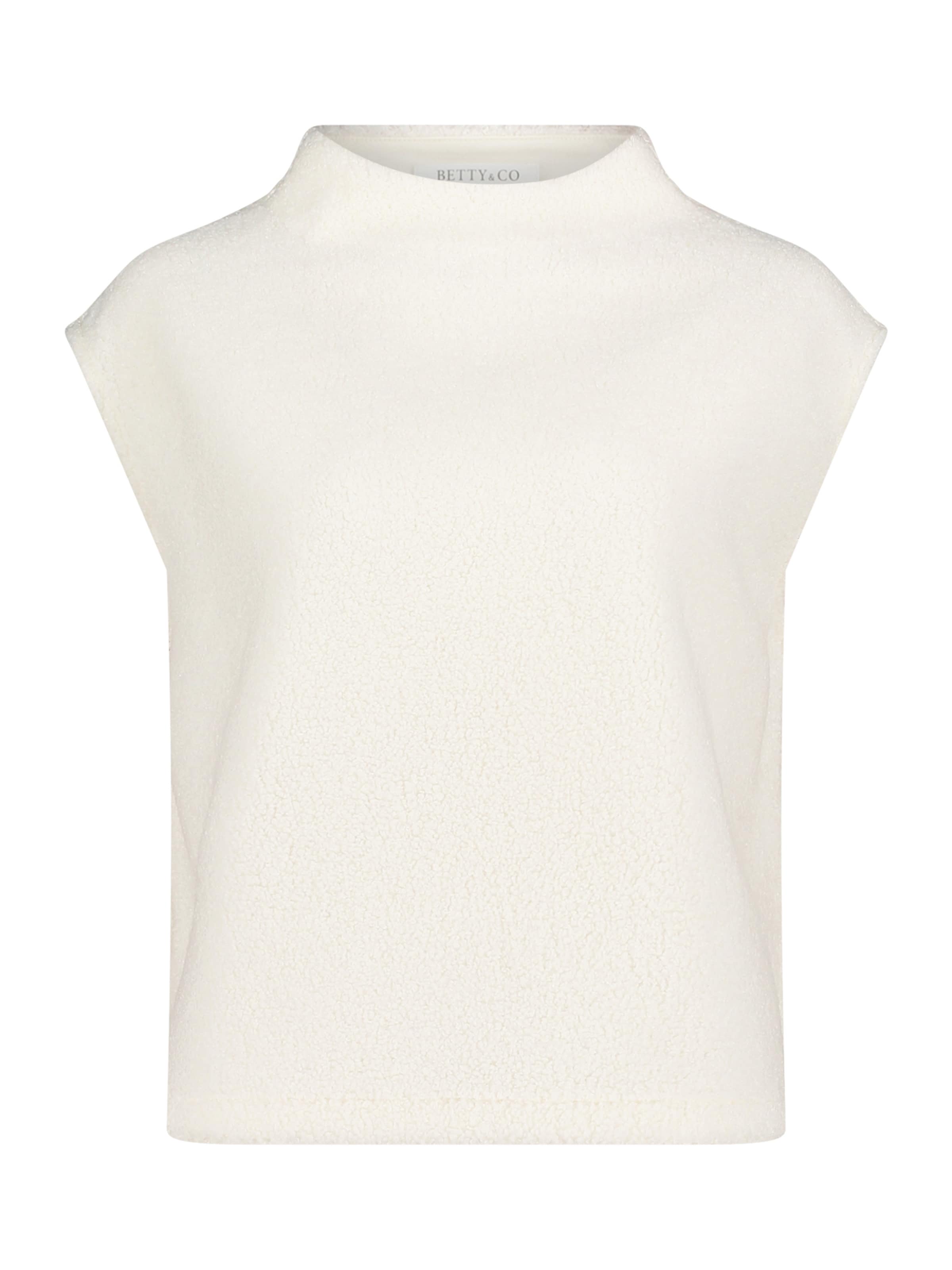 Felpa di Betty & Co in bianco: frontale