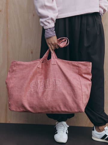 Shopper di self. in rosa