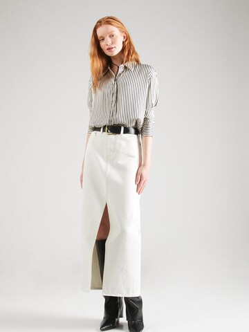 Jupe 'Ankle Column Skirt' LEVI'S ® en blanc