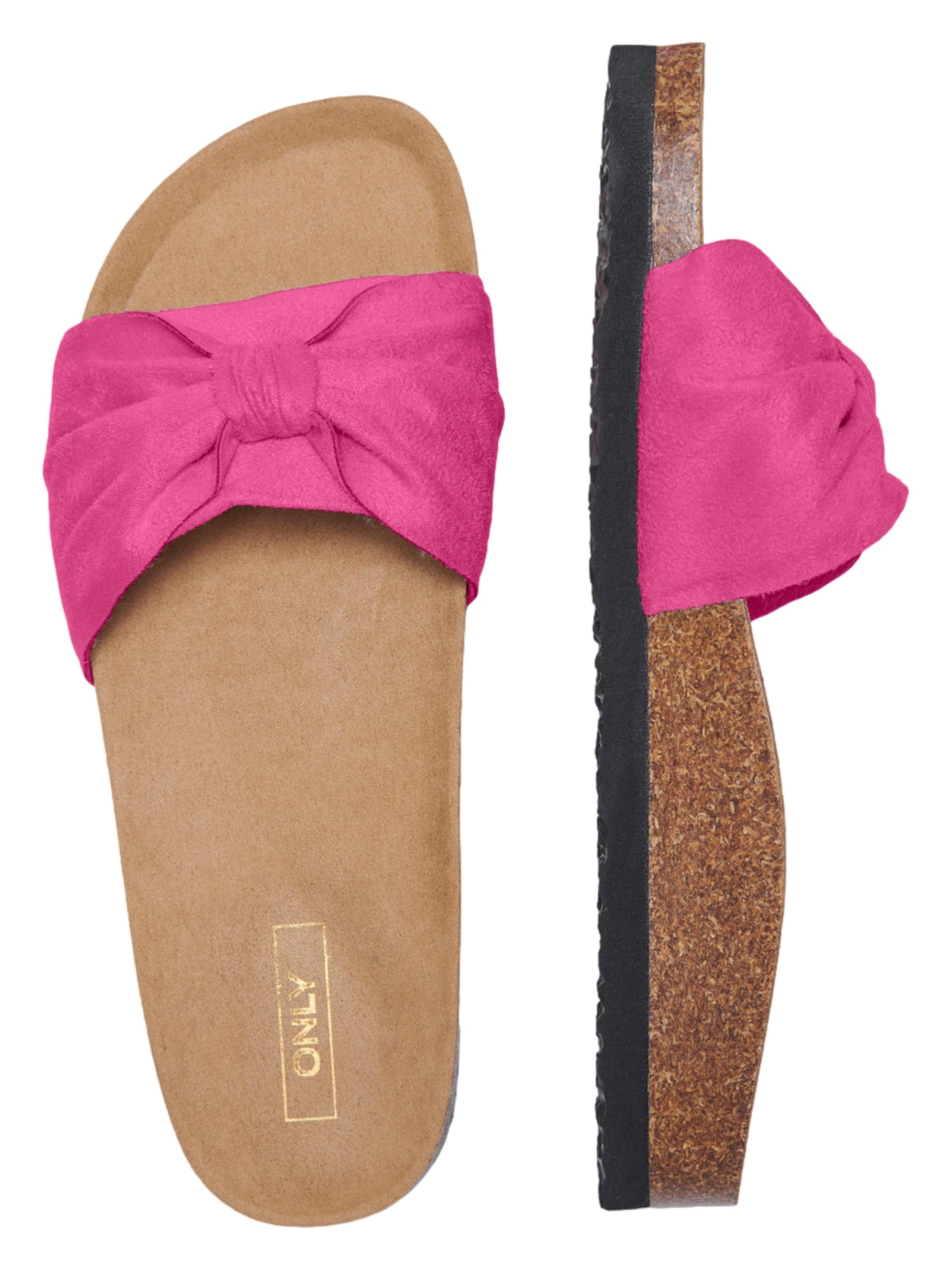 ONLY SHOES Muiltjes 'Maxi' in Roze