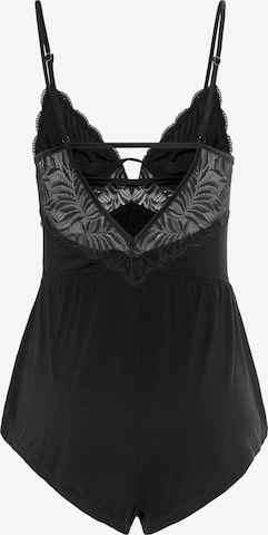 LASCANA Negligee in Black