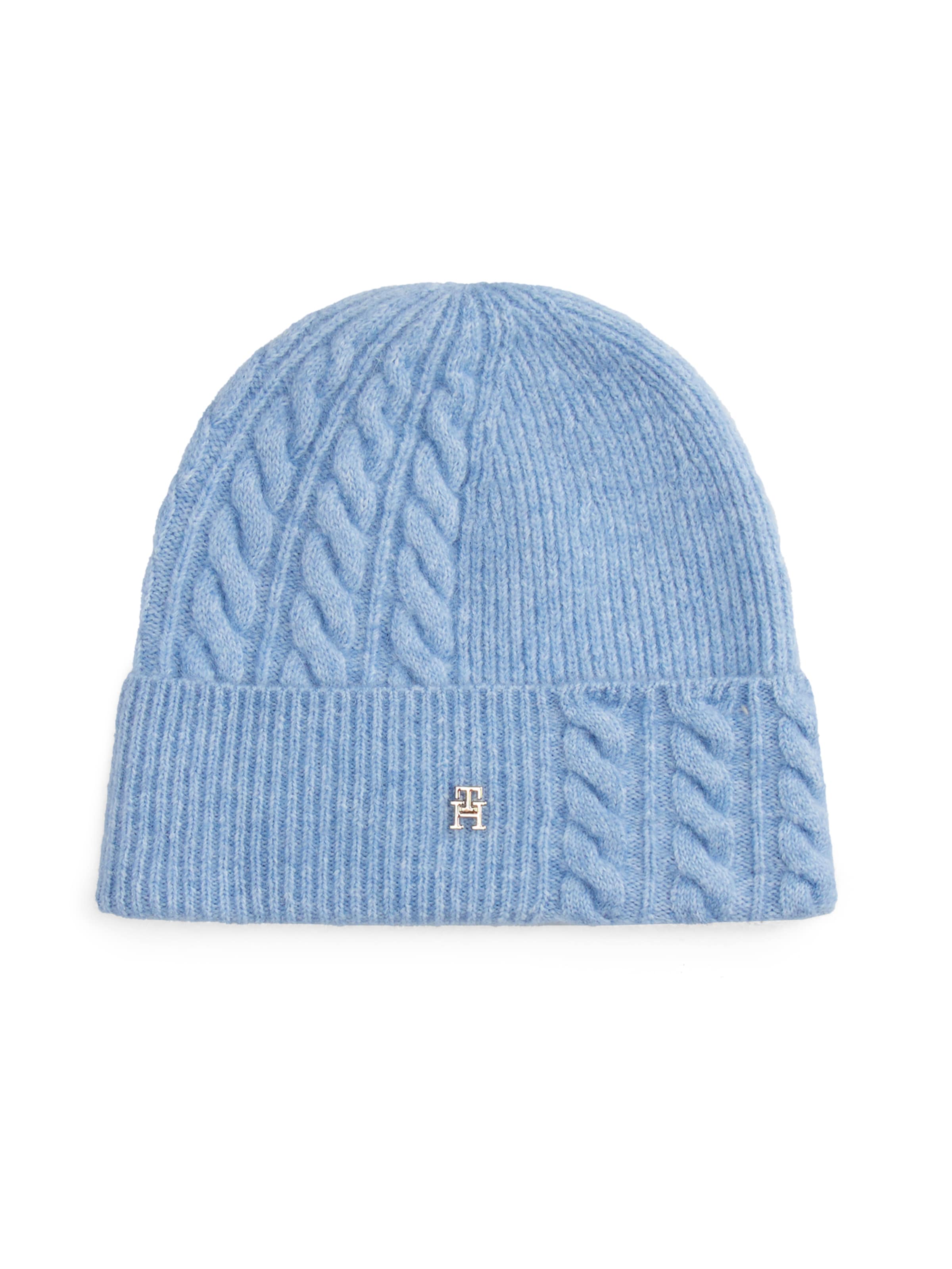 TOMMY HILFIGER Σκούφος 'ELEVATED CHIC' σε μπλε: μπροστά