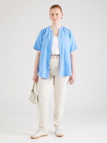 Camicia da donna 'CARThyra' di ONLY Carmakoma in blu