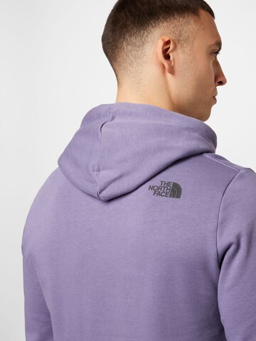 THE NORTH FACE Sweatshirt 'Fine' in Lila