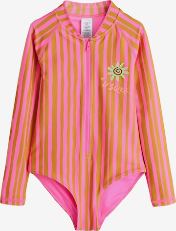 Next Бански костюм в оранжево: отпред