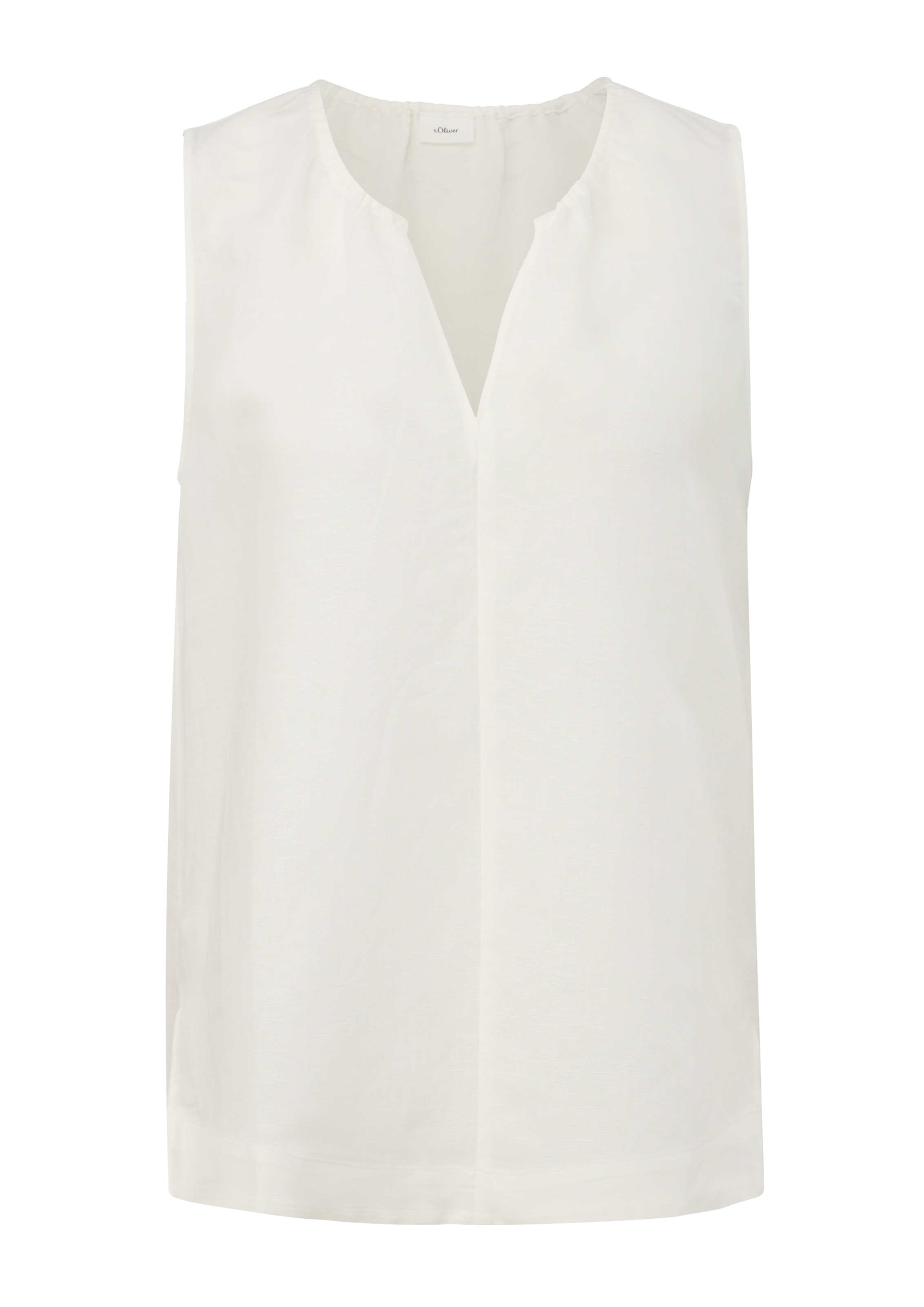 s.Oliver BLACK LABEL Bluse in Beige: Vorderseite