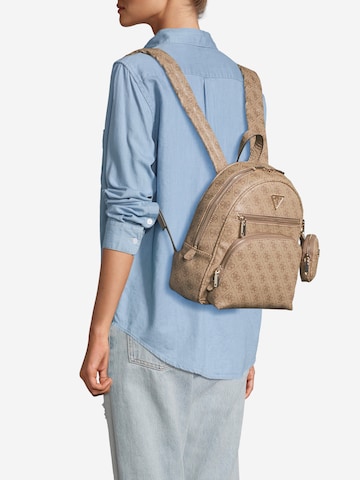 GUESS Rucksack 'POWER PLAY' in Beige