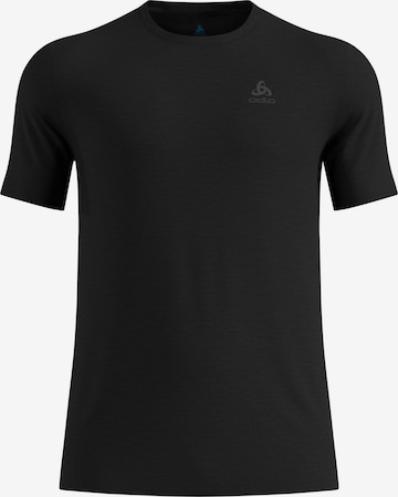 Base Layer 'MERINO 160' ODLO en noir : devant