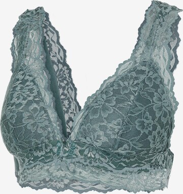 MAMALICIOUS Regular Nursing Bra 'Senia' in Green