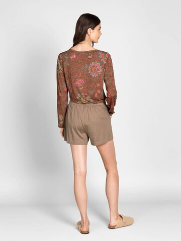 PIP STUDIO Pajama shirt in Brown