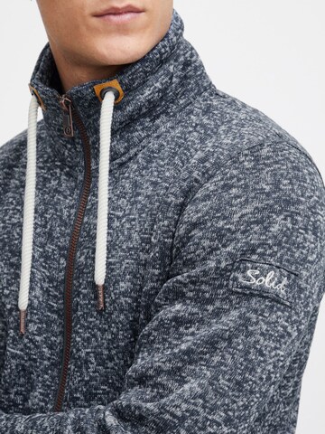 Giacca di pile 'Luki' di !Solid in blu