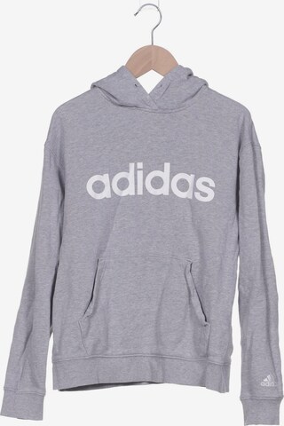 ADIDAS PERFORMANCE Sweatshirt & Zip-Up Hoodie in S in Grey: front