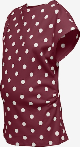 Only Maternity - Top 'OLMLia' en rojo: frente