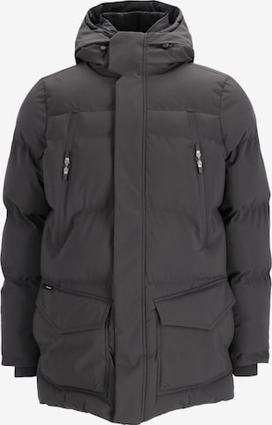 CHASIN' Winterjacke 'Explorer Tech' in Grau: Vorderseite