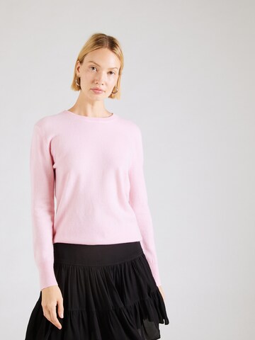 Pure Cashmere NYC Kaschmirpullover in Pink: Vorderseite