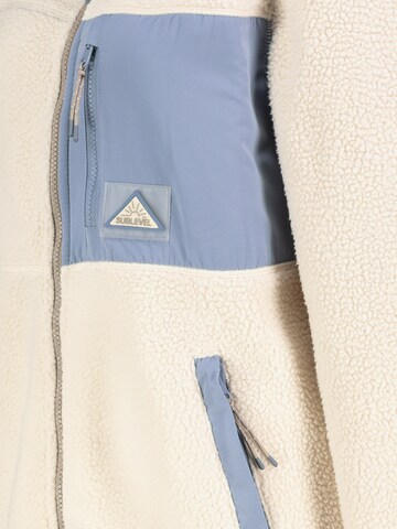 Sublevel Fleece jas in Beige