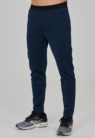 ENDURANCE Regular Sports trousers 'Gilben' in Blue: front