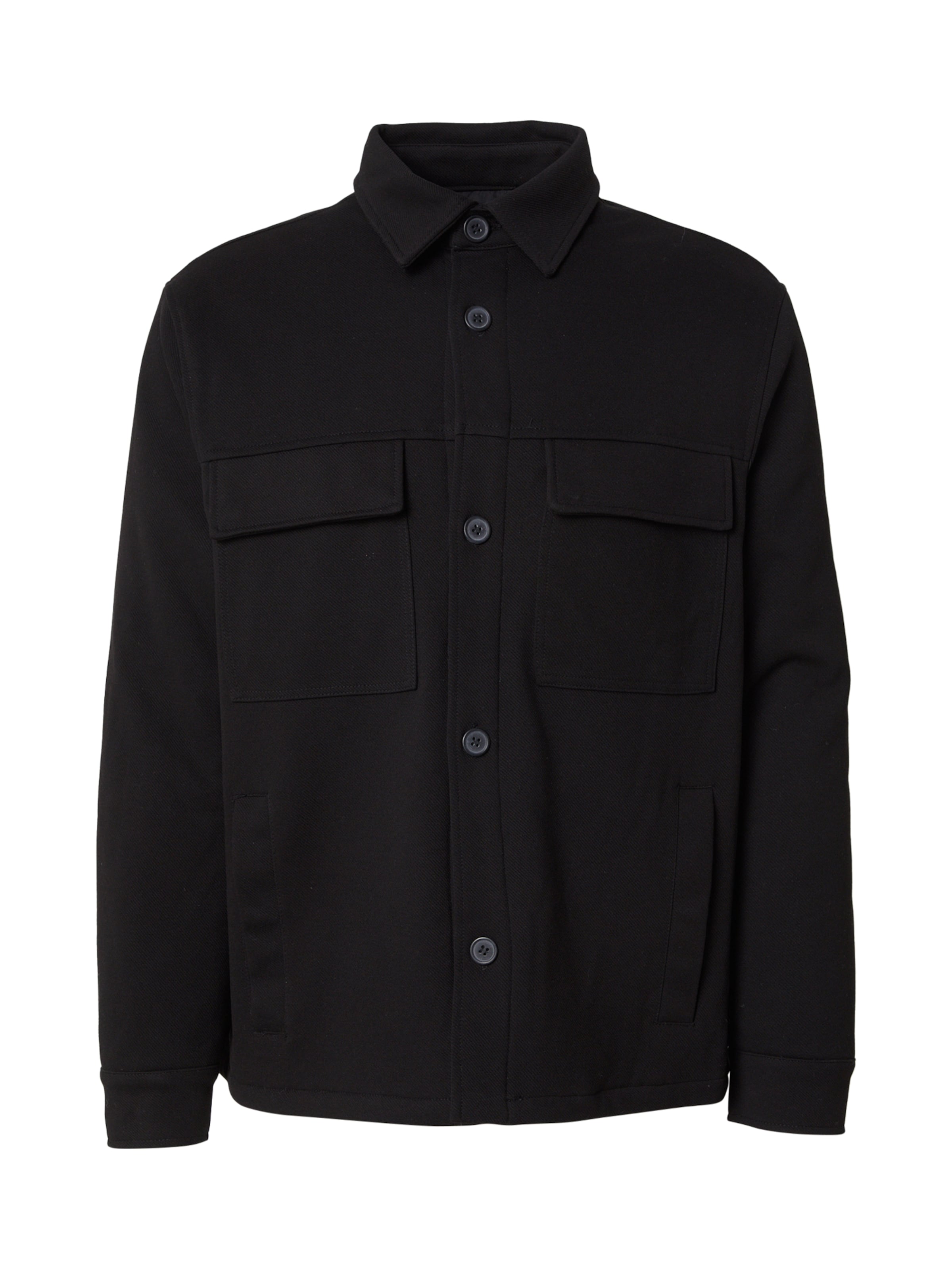 Only & Sons Comfort fit Between-Season Jacket 'ONSNEWKODYL' in Black: front