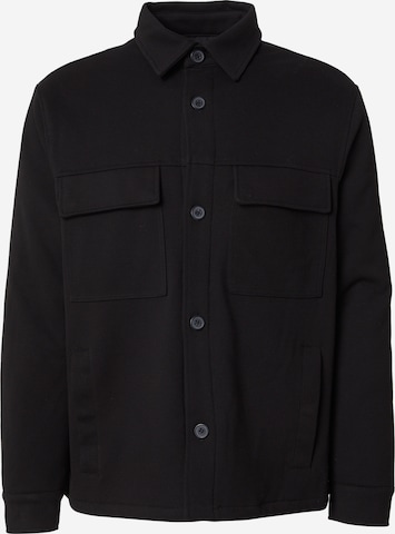 Only & Sons Comfort Fit Φθινοπωρινό και ανοιξιάτικο μπουφάν 'ONSNEWKODYL' σε μαύρο: μπροστά