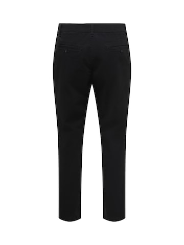 Only & Sons Regular Chino trousers 'ONSCAM' in Black