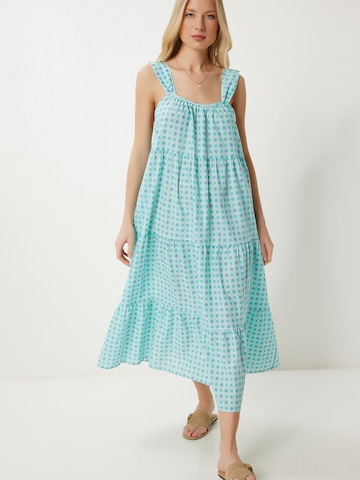 Robe d’été Happiness İstanbul en vert