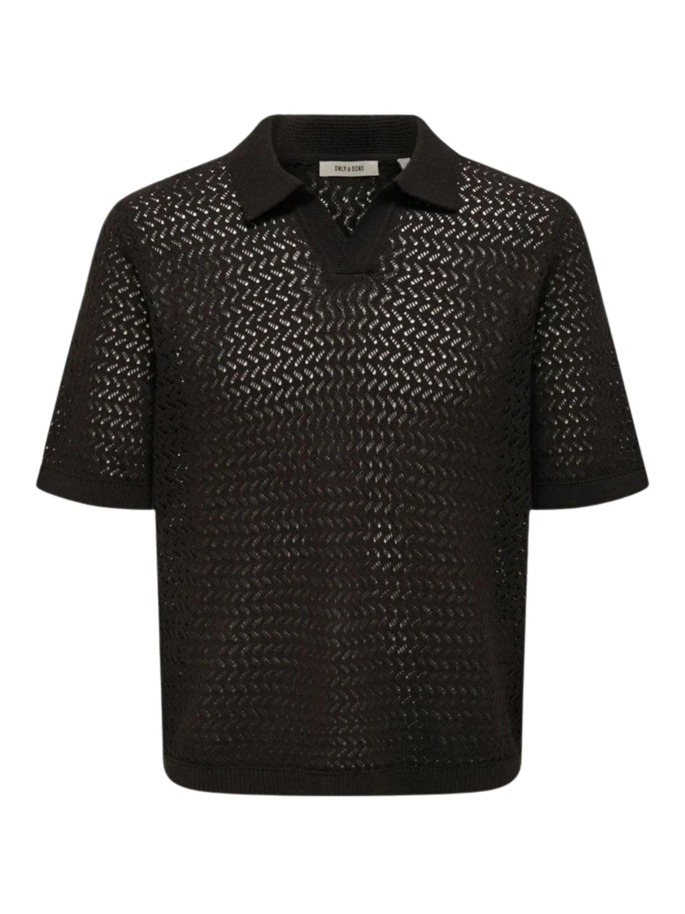 T-Shirt Only & Sons en marron : devant