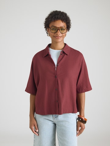 s.Oliver Blouse in Rood: voorkant