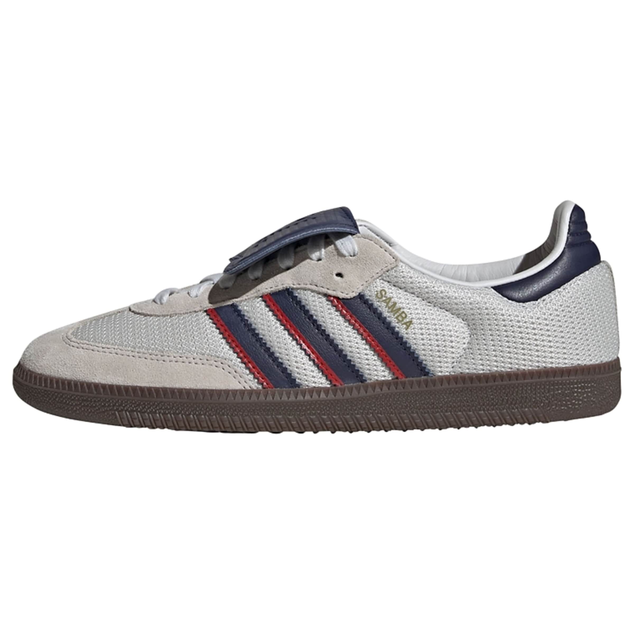 ADIDAS ORIGINALS Baskets basses 'Samba' en bleu marine / vert / rouge / blanc, Vue avec produit