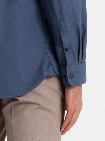 Ombre Regular fit Button Up Shirt 'OM-SHCS-0147' in Blue