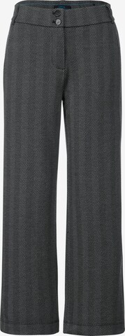 CECIL Wide leg Pants in Grey: front