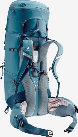 DEUTER Sports Backpack 'Aircontact Lite 50 + 10' in Blue