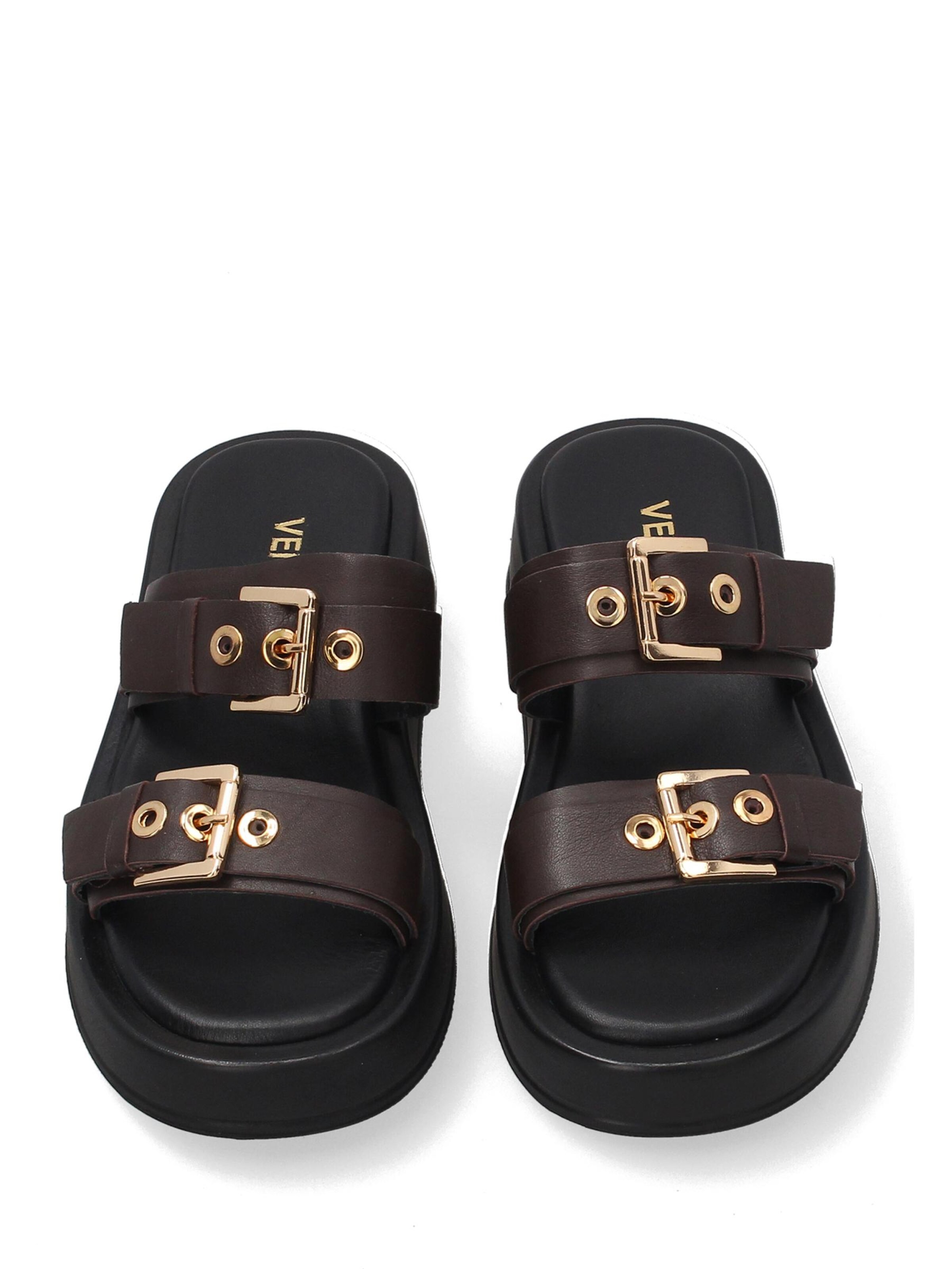 VENEZIA Pantolette‌‌‌ in Braun
