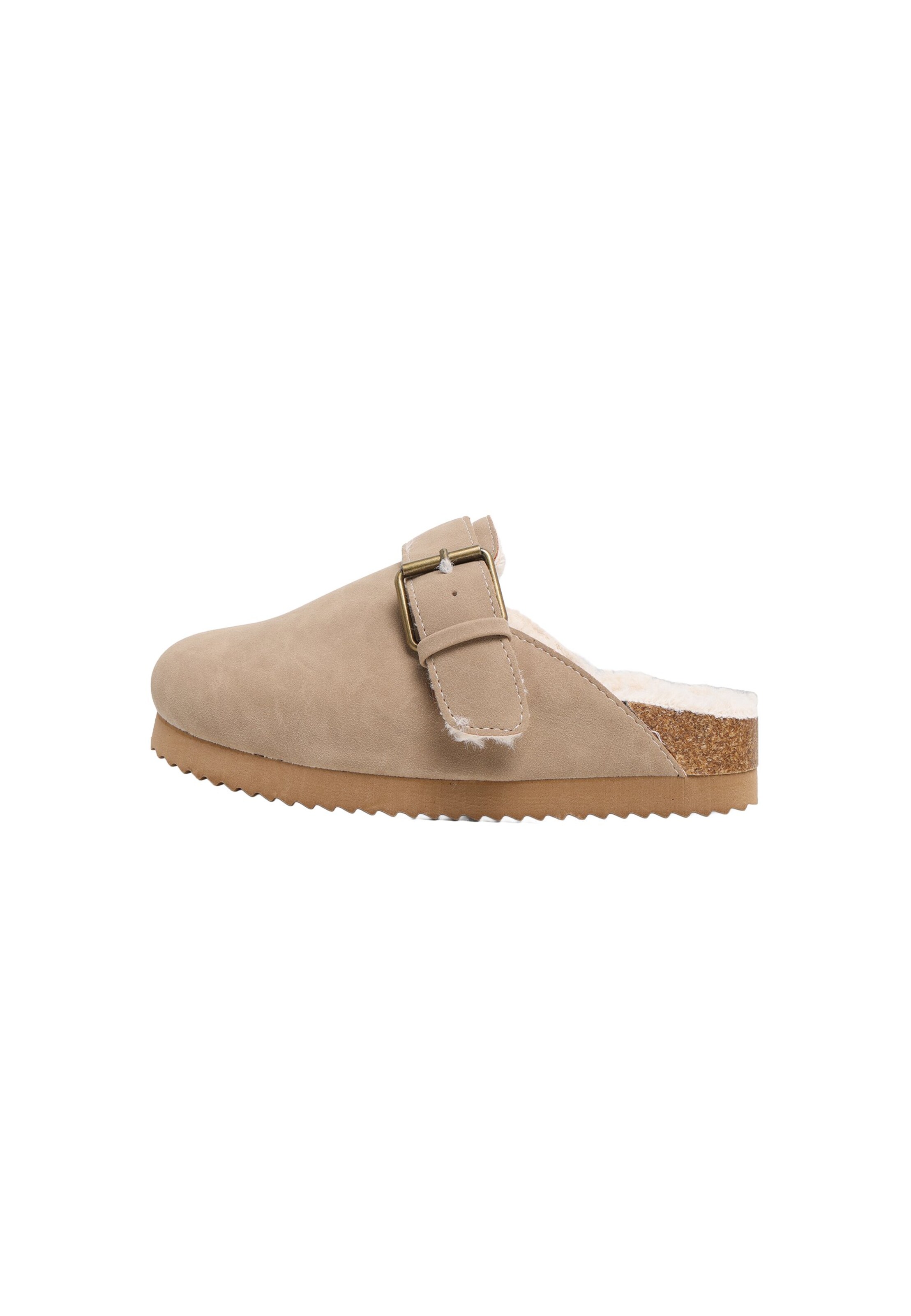 Hailys Pantolette i beige: framsida