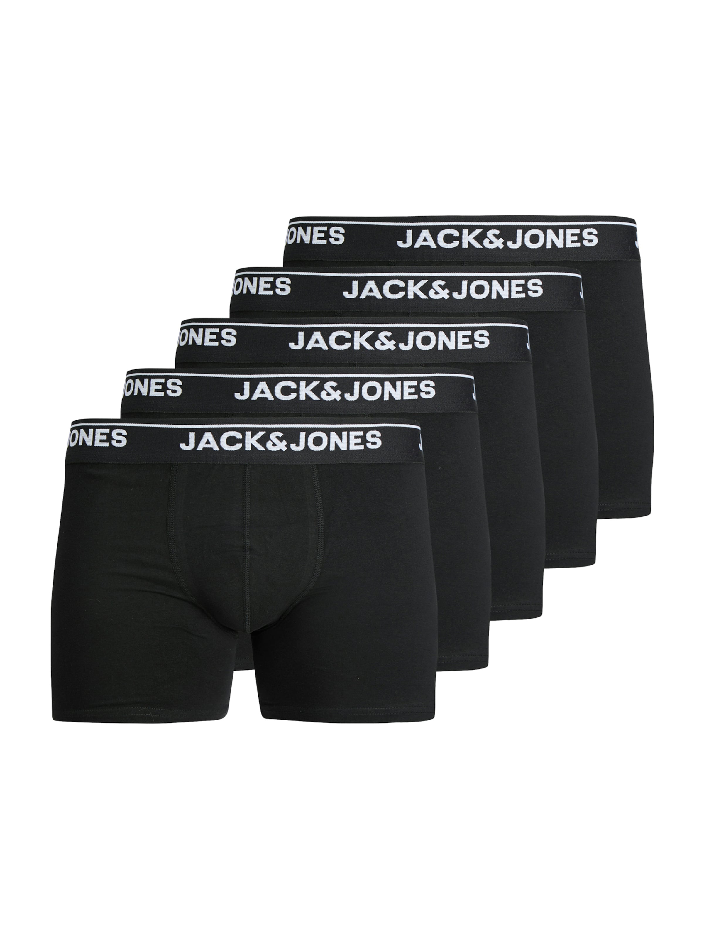 Boxers 'JACHENRY' JACK & JONES en noir : devant