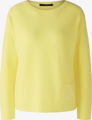 OUI Sweater 'KEIKO' in Yellow: front