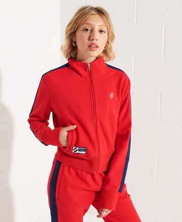 Superdry Sportjacke in Rot: predná strana