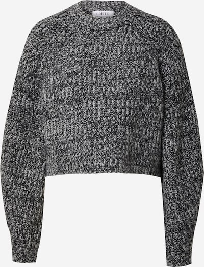 EDITED Свитер 'Martje' в Черный / Белый меланж, Обзор товара