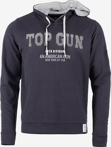 TOP GUN Sweatshirt ' ' in Blue: front